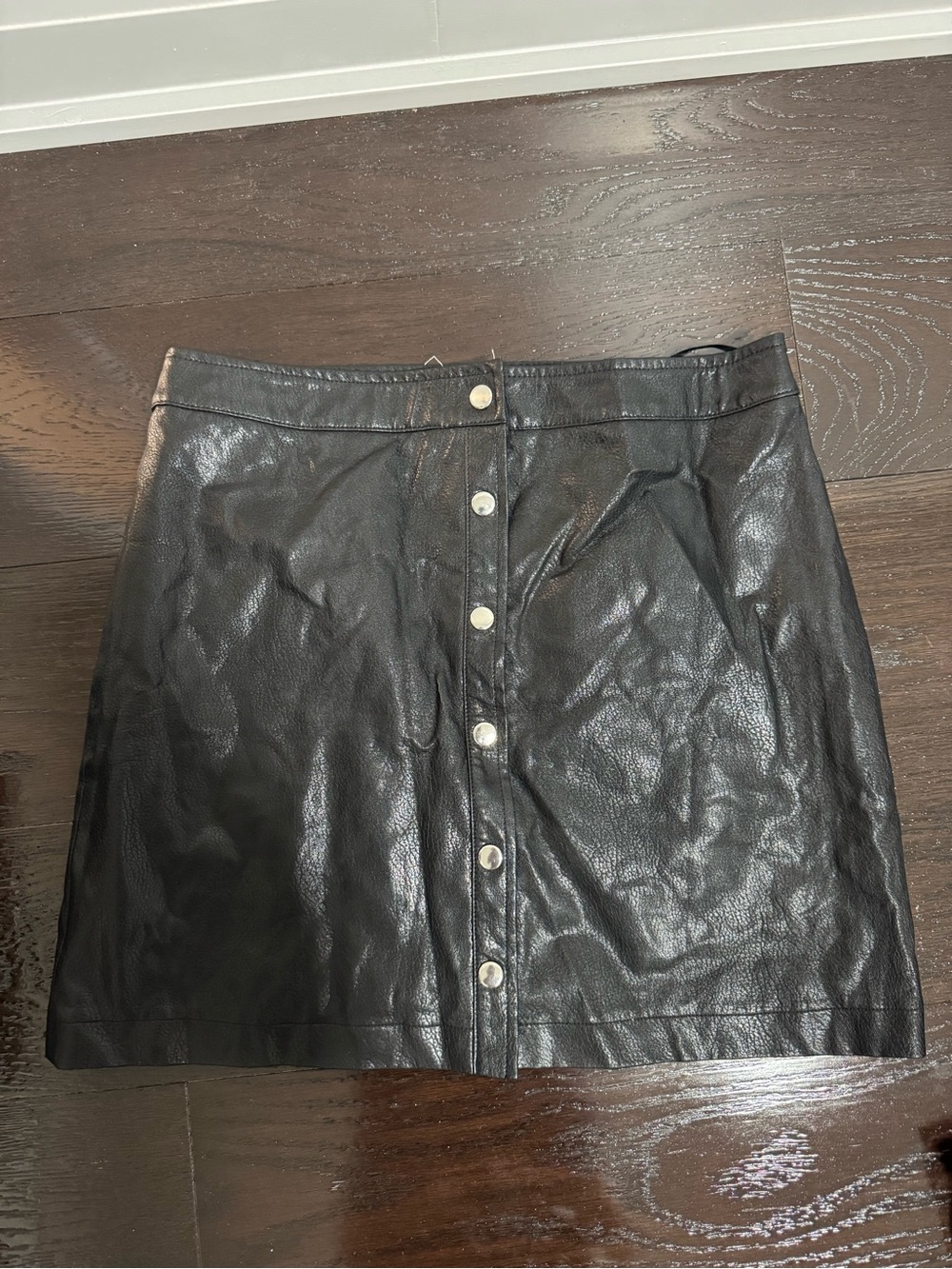 Leather skirt